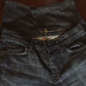 7 For All Mankind Mid Rise Boot Cut